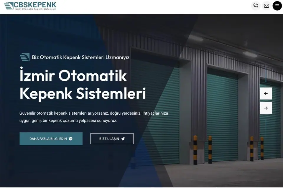 İzmir Otomatik Kepenk Sistemleri — CBS Kepenk